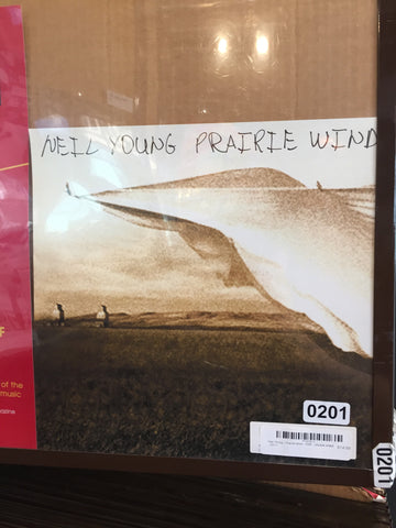 Neil Young – Prairie Wind - VG+ 2005 Rare 12" x 12" Double Sided Promo Poster Flat P0201-1