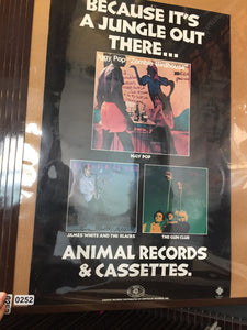 Animal Records - Because It's A Jungle Out There - 1982 - p0252 Poster