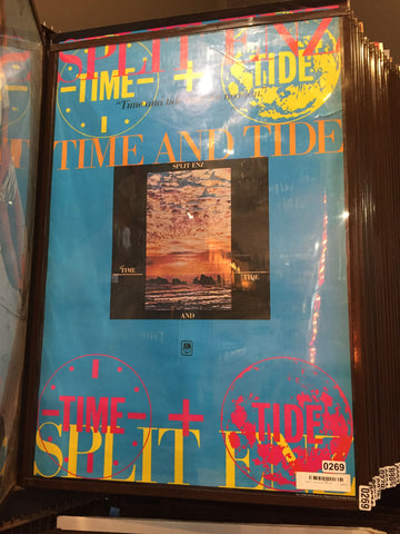 Split Enz – Time And Tide - 1982 - p0269 Poster