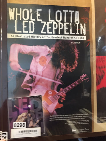 Led Zeppelin - Whole Lotta Led Zeppelin Illustrated History - 11 x 17 Promo Poster - p0298