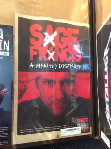 Sage Francis – A Healthy Distrust - 11x17 Promo Poster - p0298-1