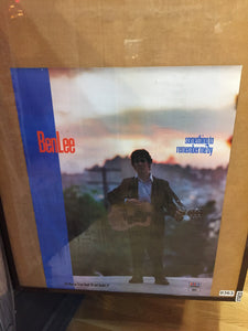 Ben Lee – Something To Remember Me By - 18x24 Double Sided Album Promo Poster - p0363