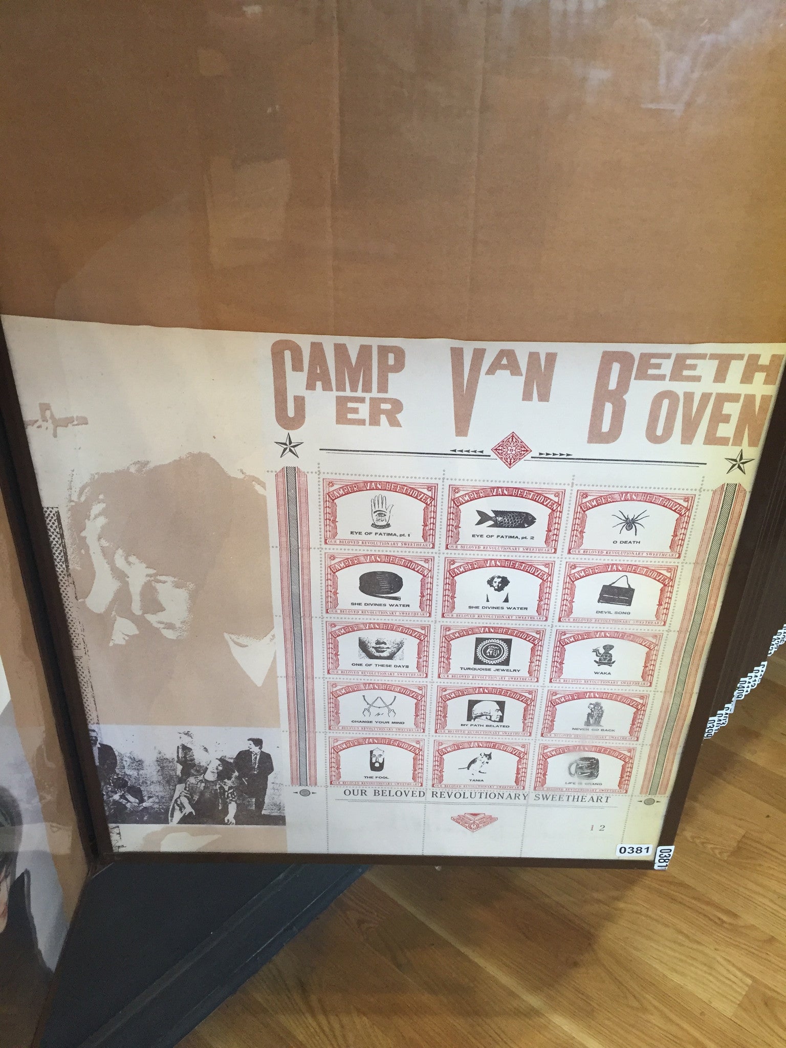 Camper Van Beethoven – Our Beloved Revolutionary Sweetheart 1988 - 24x24 Promo Poster - p0381