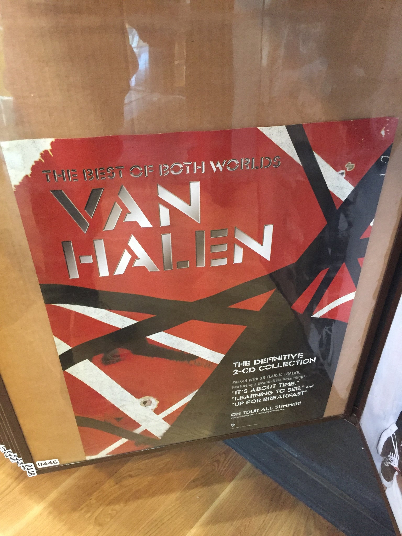 Van Halen ‎– Best Of Both Worlds - 18x24 Promo Poster - p0446