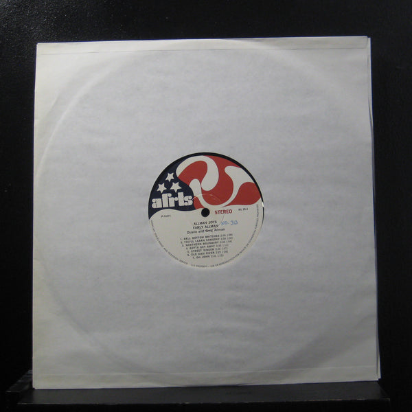 Duane And Gregg Allman - Allman Joys / Gregg Allman - Laid Back - VG+ LP Records 1973 AFRTS Military Promo Vinyl - Rock & Roll / Classic Rock - Shuga Records
