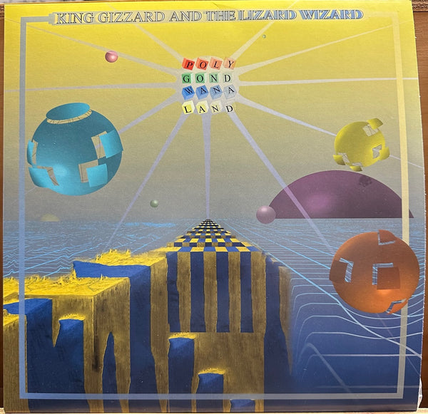 King Gizzard And The Lizard Wizard - Polygondwanaland (2017) - New LP Record 2022 Shuga Records Exclusive Plastic Cheese Yellow & Black Vinyl - Psychedelic Rock - Shuga Records