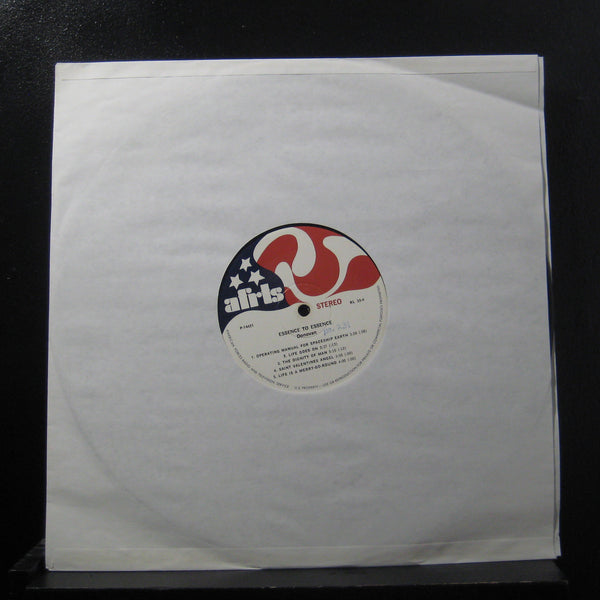 Donovan / Graham Nash - Essence To Essence / Wild Tales - VG+ LP Records 1973 AFRTS Military USA Vinyl - Rock & Roll / Classic Rock / Folk Rock - Shuga Records