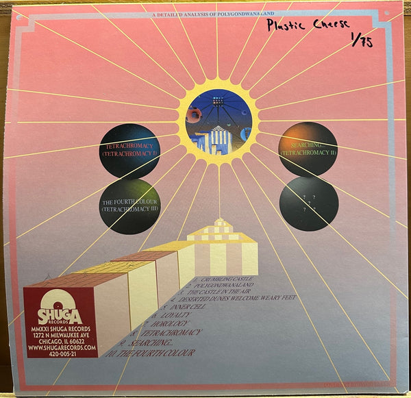 King Gizzard And The Lizard Wizard - Polygondwanaland (2017) - New LP Record 2022 Shuga Records Exclusive Plastic Cheese Yellow & Black Vinyl - Psychedelic Rock - Shuga Records