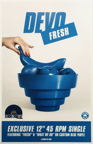 Devo - RSD Fresh 12" Single - 11" x 17" Promo Poster p0031-1