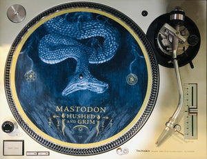 Limited Edition Vinyl Record Slipmart - Mastodon Hushed and Grim - Promo Slip Mat - Shuga Records