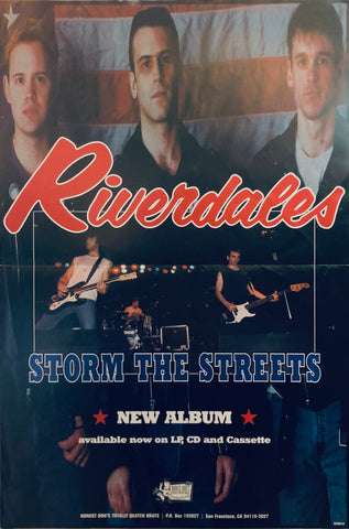 The Riverdales – Storm The Streets - 12" x 18" Promo Poster p0127