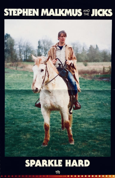 Stephen Malkmus and the Jicks - Sparkle Hard - 11" x 17" Double-sided Promo Poster p0004-1 - Shuga Records
