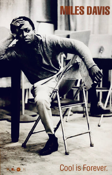 Miles Davis - Cool Is Forever - 11" x 17" Double-sided Promo Poster p0069 - Shuga Records