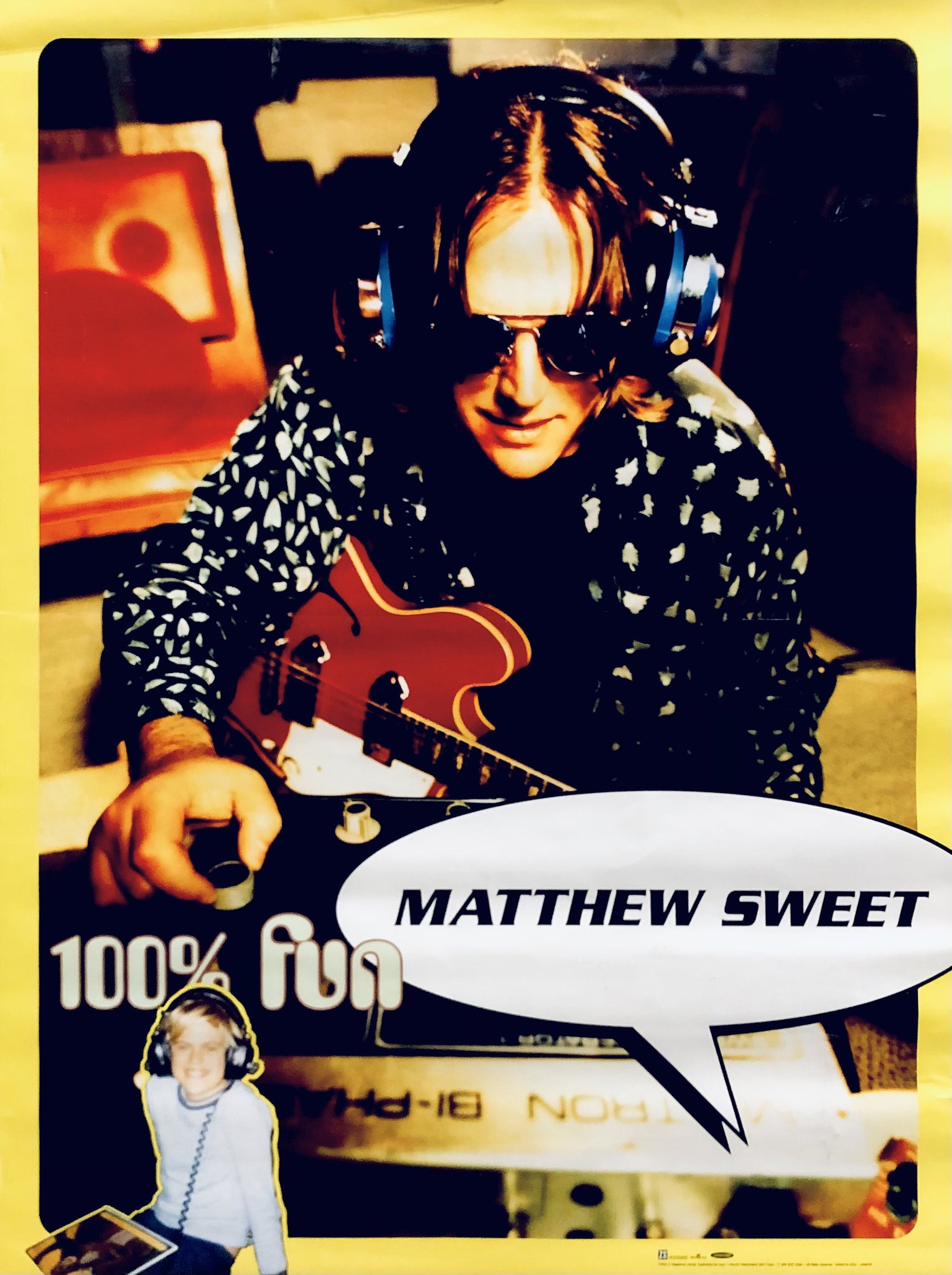 Matthew Sweet - 100% Fun - 18" x 24" Poster p0523