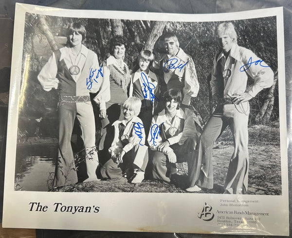 The Tonyans – Who Will Buy? - VG+ LP Record 1973 Lariam Associates Private Press Iowa USA Vinyl & 3x Signed Press Photos - Rock / Pop / Lounge - Shuga Records