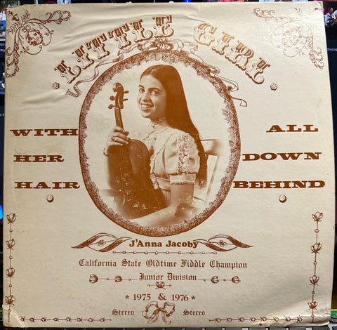 J'Anna Jacoby – J'Anna Jacoby – Little Girl With Her Hair All Down Behind - VG+ LP Record 1976 Paradise Productions Private Press USA Vinyl - Folk / Bluegrass