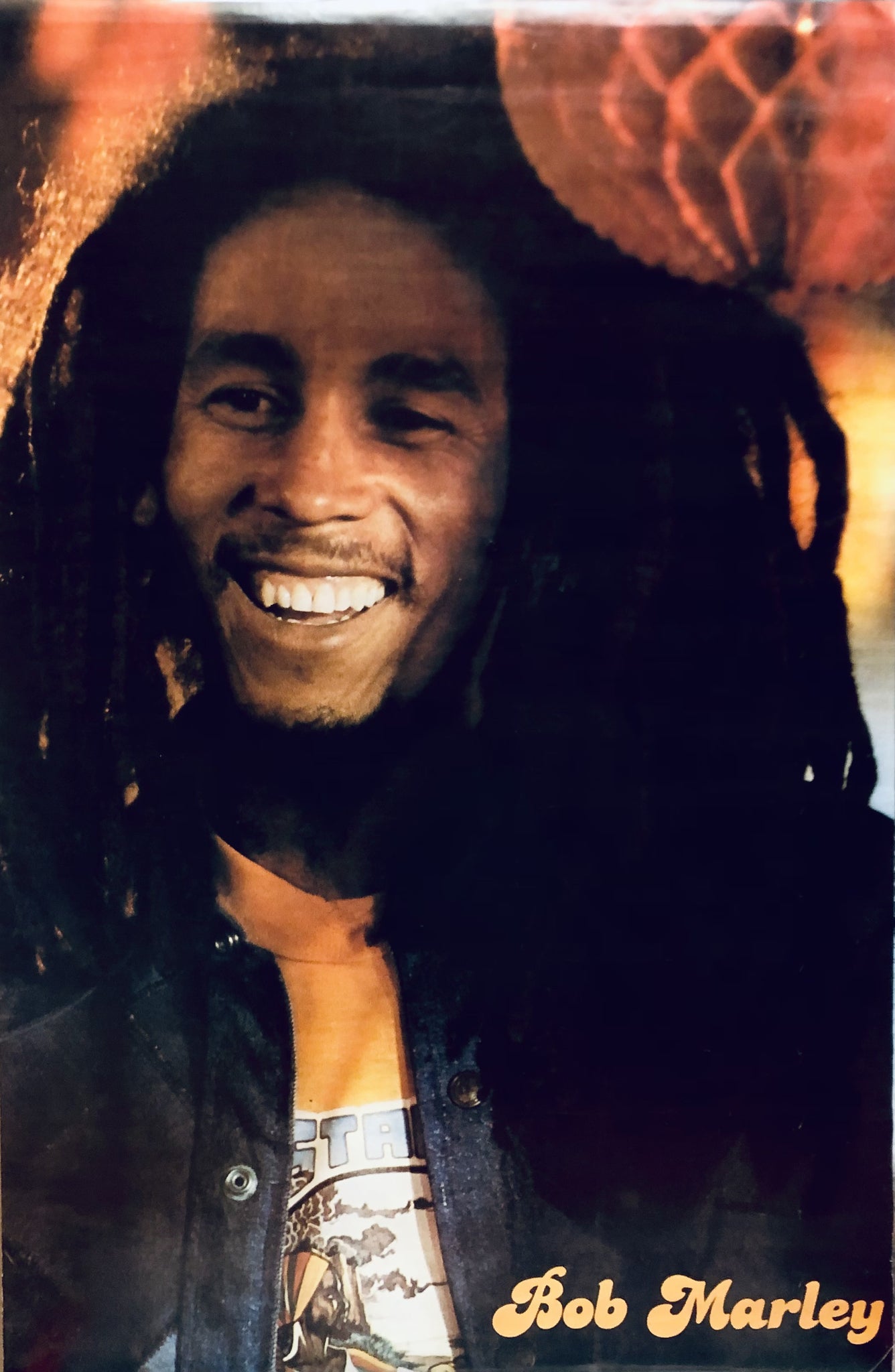 Bob Marley - Smiling Marley - 22.5" x 34.5" Poster p0136