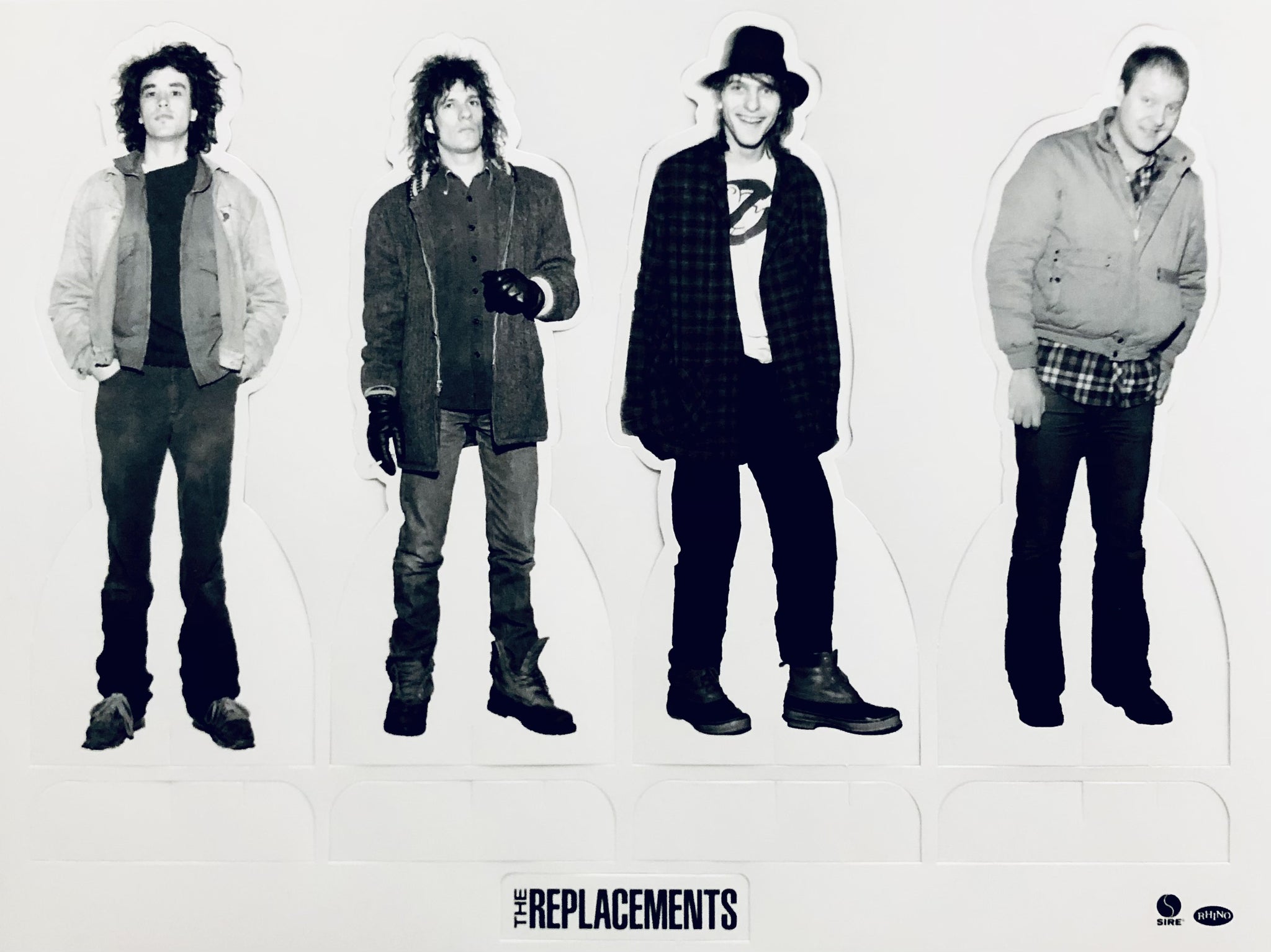 The Replacements - Live at Maxwell's Stand-Up Cutouts - 12" x 16" Promo p0051-1 - Shuga Records