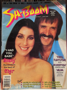 Sh-Boom - July 1990 Magazine - Sonny & Cher