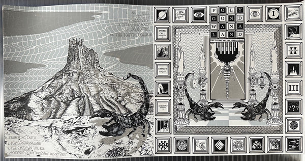 King Gizzard And The Lizard Wizard – Polygondwanaland (2017) - 2022 Shuga Records Starman Press Screen Print Poster 12 3/8" x 24 6/8" - Shuga Records