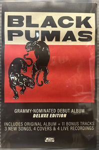 Black Pumas – Black Pumas - ATO Colemine 2019 Promo Poster Print Litho 11" x 17"