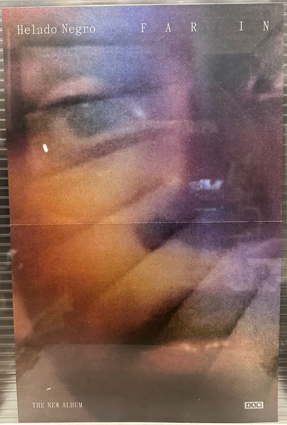 Helado Negro – Far In - 4AD 2022 Promo Double Sided Poster Print 11" x 17 - Shuga Records