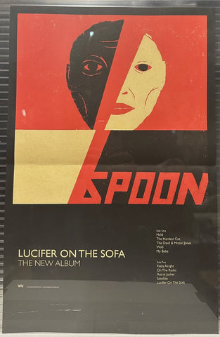 Spoon – Lucifer On The Sofa - Matador 2022 Promo Poster Print 11" x 17