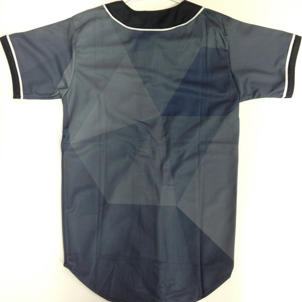 Mr. Bao Long & Miss.GO - Black and Gray Purple Drank Button Down Jersey - Shuga Records