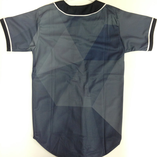 Mr. Bao Long & Miss.GO - Black and Gray Purple Drank Button Down Jersey