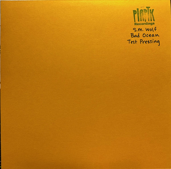 S.M. Wolf - Bad Ocean - Mint- LP Record 2018 PIAPTK Test Pressing Vinyl - Power Pop / Indie Rock - Shuga Records