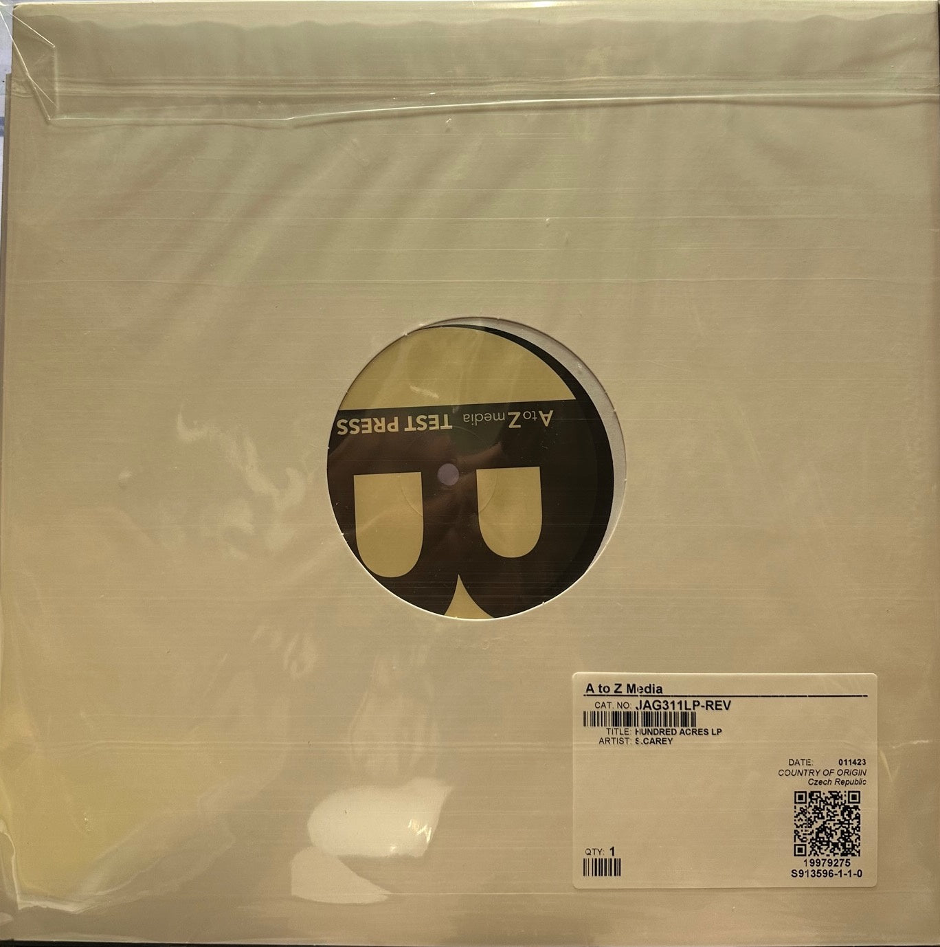 S. Carey – Hundred Acres - Mint- LP Record 2018 Jagjaguwar Test Pressing Vinyl - Indie Rock