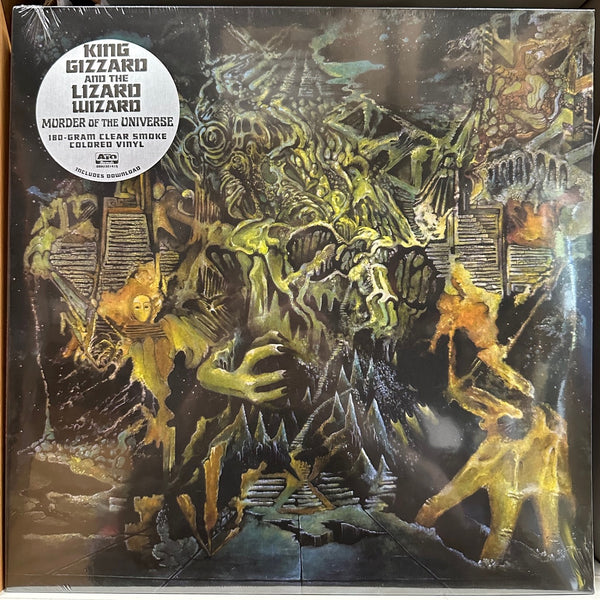 King Gizzard And The Lizard Wizard – Murder Of The Universe - New LP Record 2017 ATO Ashes of the Universe Edition 180 gram Vinyl, Book, Giant 24' x 24" Promo Poster, 2x Promo Stickers & Download - Psychedelic Rock / Garage Rock - Shuga Records