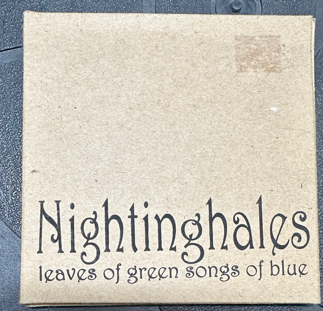 Nightinghales – Leaves Of Green Songs Of Blue - New CD Album 2007 Self-Released USA - Minneapolis Rock / Indie Rock - Shuga Records