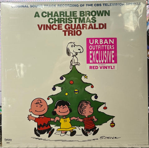 Vince Guaraldi Trio - A Charlie Brown Christmas (1965) - New LP Record 2009 Fantasy Urban Outfitters Exclusive Clear Red Vinyl - Holiday / Contemporary Jazz
