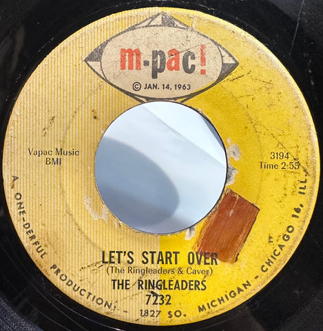The Ringleaders – Baby, What Has Happened To Our Love - G+ (low grade RARE SOUL) 7" Single Record 1966 M-Pac! USA Vinyl - Soul / Funk