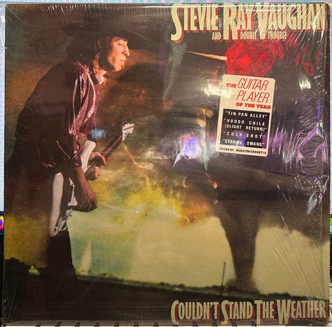 Stevie Ray Vaughan And Double Trouble – Couldn't Stand The Weather - VG+ LP Record 1984 Epic USA Original Vinyl - Rock / Texas Blues