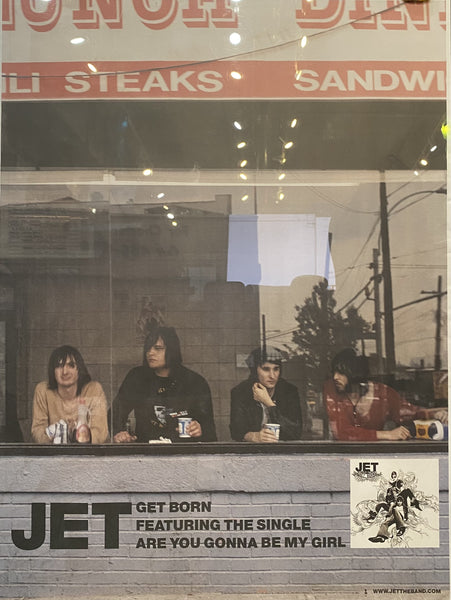 Jet - Get Born - 2003 - 18x24 Double Sided Promo Poster - P0003 - Shuga Records