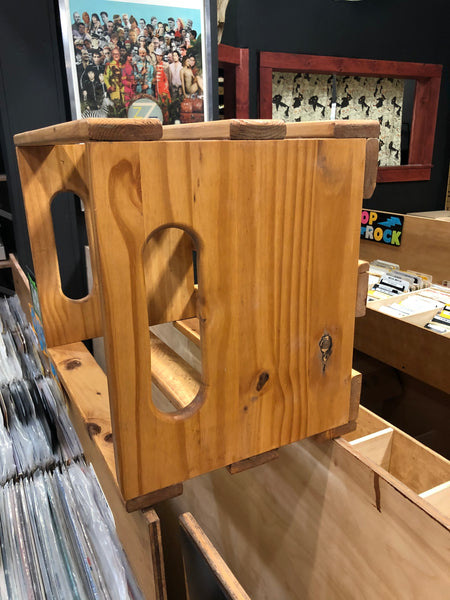 New Rebel Furniture Chicago Handmade Pine Record Crate Storage