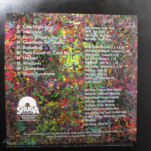 Mungion - Ferris Wheel's Day Off - Wax Mage Pressing 6 - Shuga Records