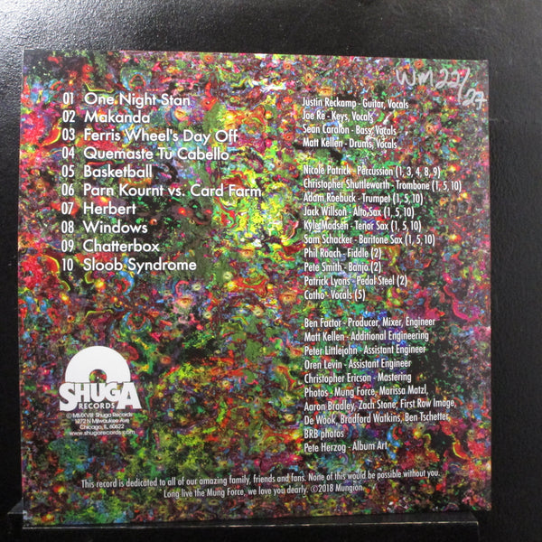Mungion - Ferris Wheel's Day Off - Wax Mage Pressing 8 - Shuga Records