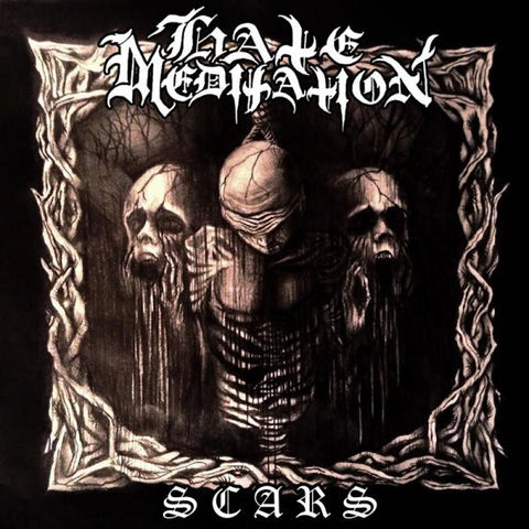 Hate Meditation - Scars - New Lp Record 2013 Indie Recordings Norway Import Vinyl - Black Metal