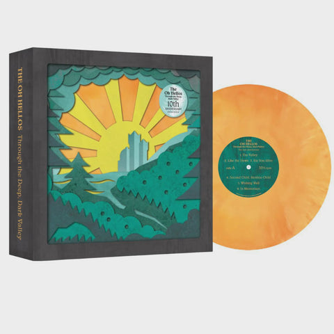 The Oh Hellos – Through The Deep, Dark Valley (Ten Year Anniversary Deluxe Edition) - New LP Record 2023 o Coincidence Orange & Yellow Galaxy Vinyl & 0ne-of-a-kind "pop-up jacket" - Folk Rock / Acoustic