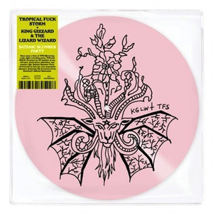 Tropical Fuck Storm & King Gizzard & The Lizard Wizard - Satanic Slumber Party  - New EP Record 2022 Joyful Noise Pink Silkscreened Vinyl -Noise Rock / Psychedelic