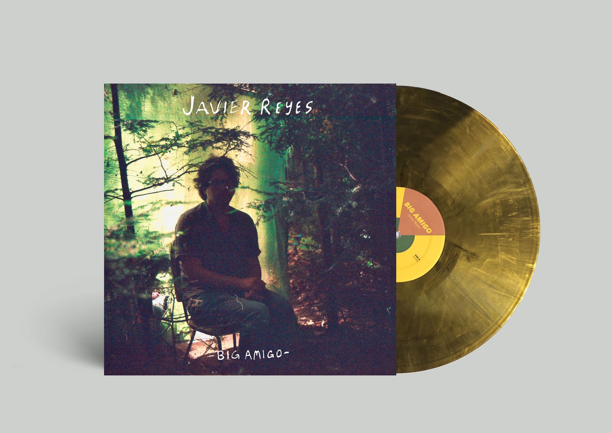 Javier Reyes - Big Amigo - New LP Record 2021 Shuga Records Grandma's Gold Vinyl & Numbered - Chicago Indie Rock / Psychedelic / Synth Pop - Shuga Records