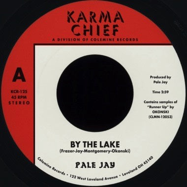 Pale Jay & Okonski - By The Lake - New 7" Single Record 2023 Colemine Lake Blue Vinyl - Soul