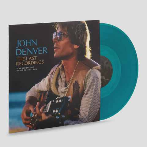 John Denver - The Last Recordings (1997) - New LP Record 2023 Windstar Blue Seafoam Wave Vinyl - Soft Rock / Country