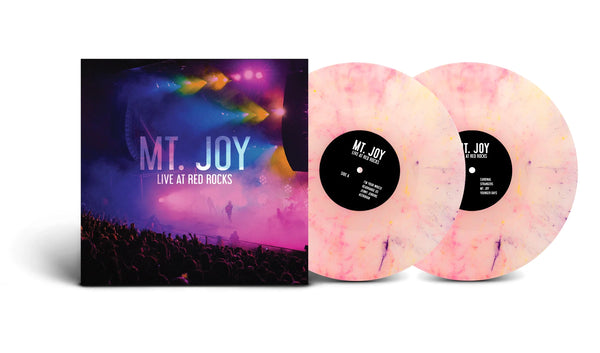 Mt. Joy – Live At Red Rocks (5/22/21) - New 2 LP Record 2022 Dualtone Pink with Yellow & Purple Vinyl - Indie Rock - Shuga Records
