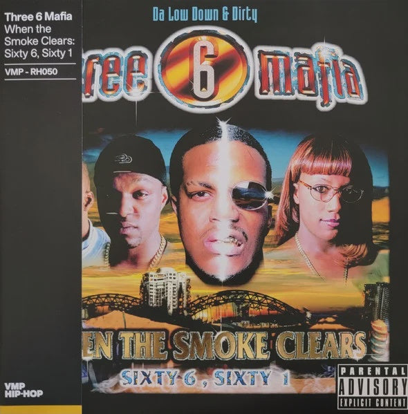 Three 6 Mafia – When The Smoke Clears (Sixty 6, Sixty 1) (2000) - New 2 LP Record 2021 Vinyl Me, Please. Loud Orange Mound Vinyl - Hip Hop