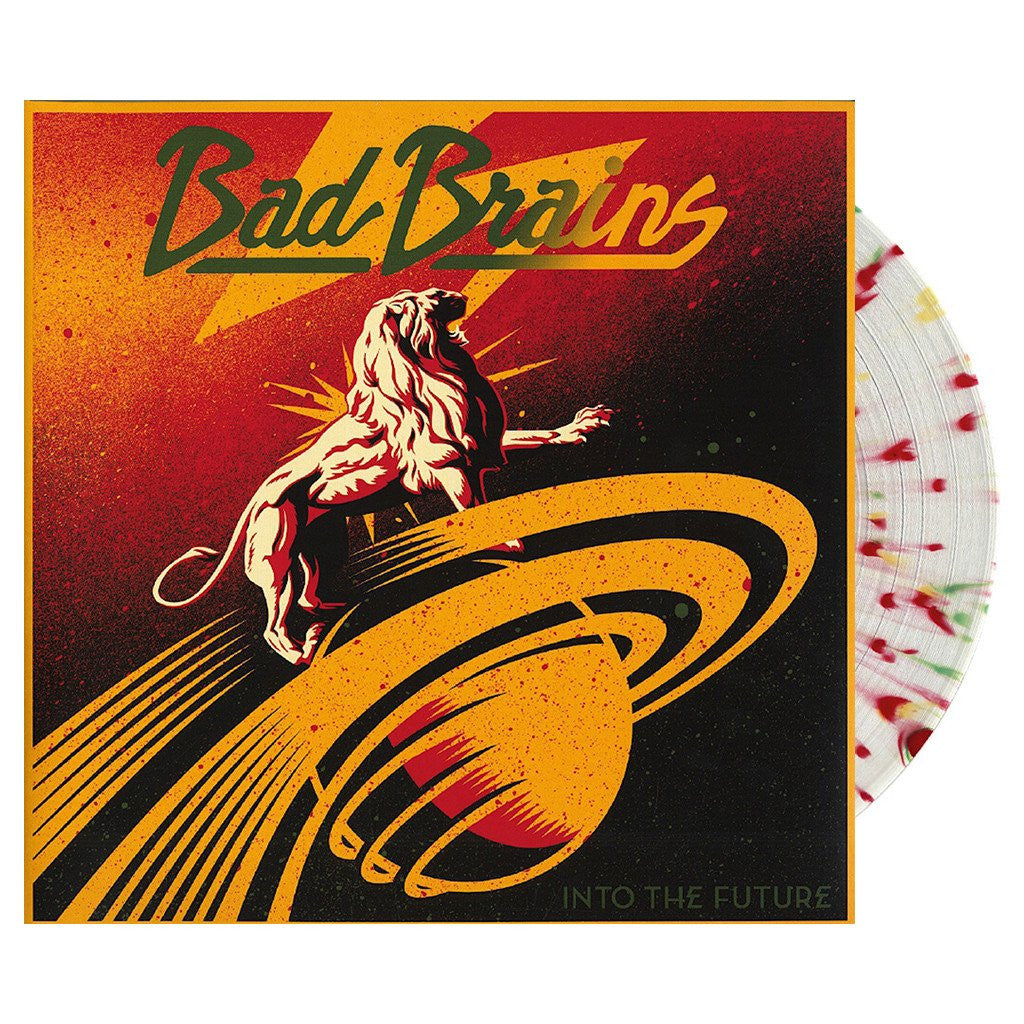 Bad Brains ‎– Into The Future - New Vinyl Record (Opened To Verify Color) 2012 USA (Limited Edition Clear With Red, gold & Green Splatter Vinyl
