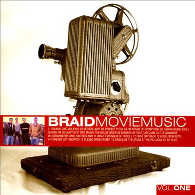 Braid - Movie Music Vol. One - New 2 Lp Record 2010 Polyvinyl  USA 180 gram Vinyl & Download - Indie Rock / Emo